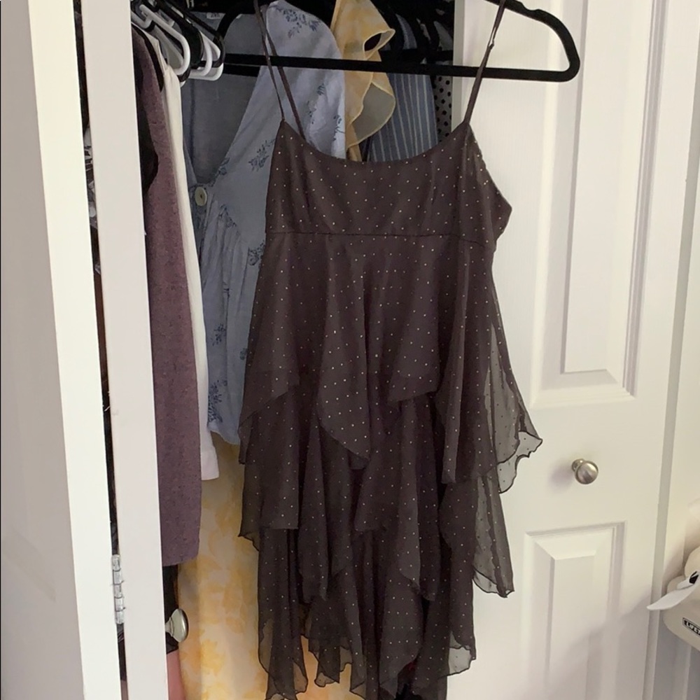 FREE PEOPLE tiered chiffon dress